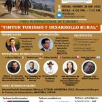 Foro Internacional de Turismo: "Turismo y Desarrollo Rural” 2020