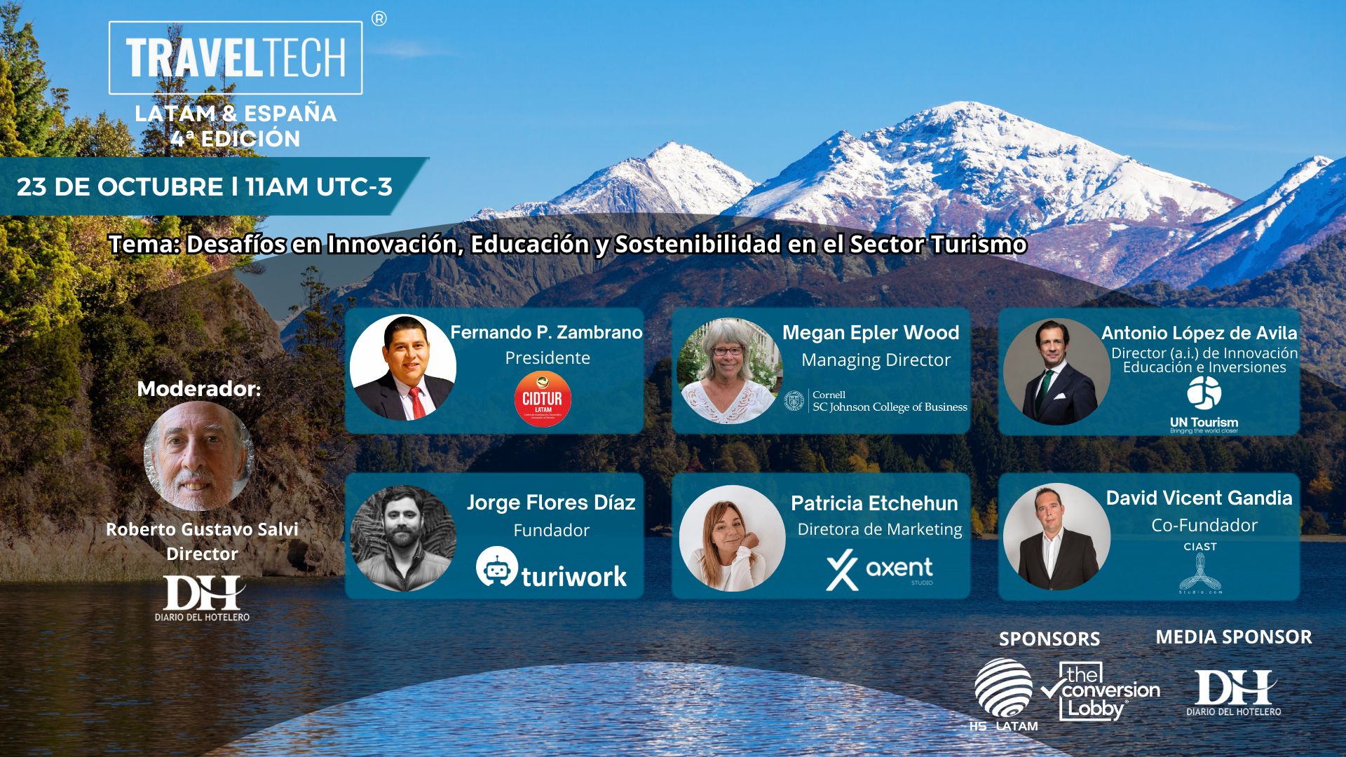 Jorge Flores Díaz, fundador de Turiwork y Red Turismo Chile participará en Travel Tech Latam & España 2024: Innovación y Sostenibilidad en el Turismo