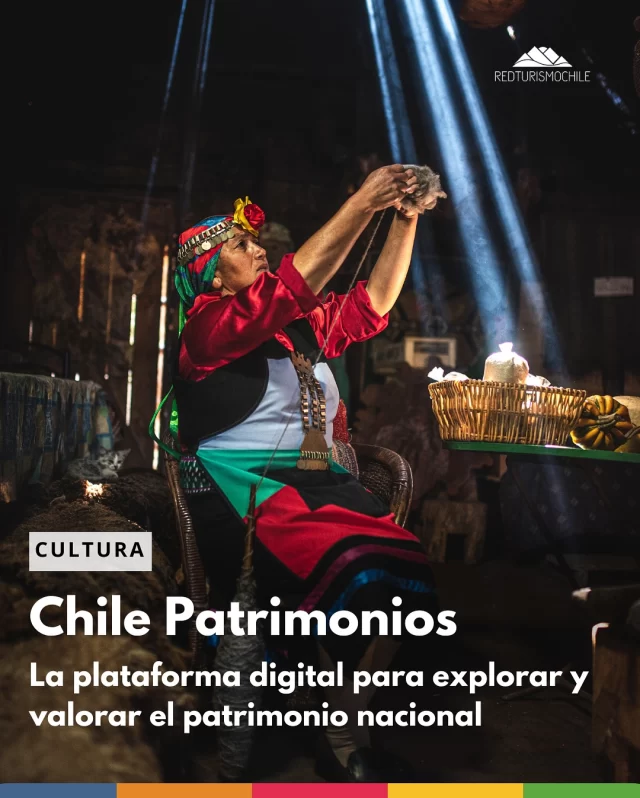 🗿Chile Patrimonios, una plataforma digital creada por el Ministerio de las Culturas, las Artes y el Patrimonio @culturas_cl que reúne en un solo espacio toda la riqueza patrimonial del país. Con esta herramienta, es más fácil conocer, explorar y difundir el legado cultural chileno, fomentando su valoración y reconocimiento entre todas las personas.

Chile Patrimonios ofrece acceso a una gran diversidad de contenidos: desde información sobre museos, bibliotecas, archivos, y monumentos hasta colecciones de patrimonio cultural inmaterial y manifestaciones de la cultura de los pueblos indígenas y afrodescendientes. Cada sección abre una ventana a la historia, tradiciones y riqueza natural y humana de Chile, en un formato accesible y amigable. 

💬 Comenta la palabra: patrimonio y te enviamos el link directo de la plataforma digital por DM. ¡Explora y conecta con la historia de Chile!

También puedes ver la nota: www.redturismochile.cl/blog 📲

___
#redturismochile #patrimonio #cultura #chilepatrimonios #turismocultural #culturascl